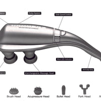 HAMMERZ MASSAGE DEVICE WITH TRIPLANAR VIBRATION TECHNOLOGY (220V EU PLUG - TYPE C)