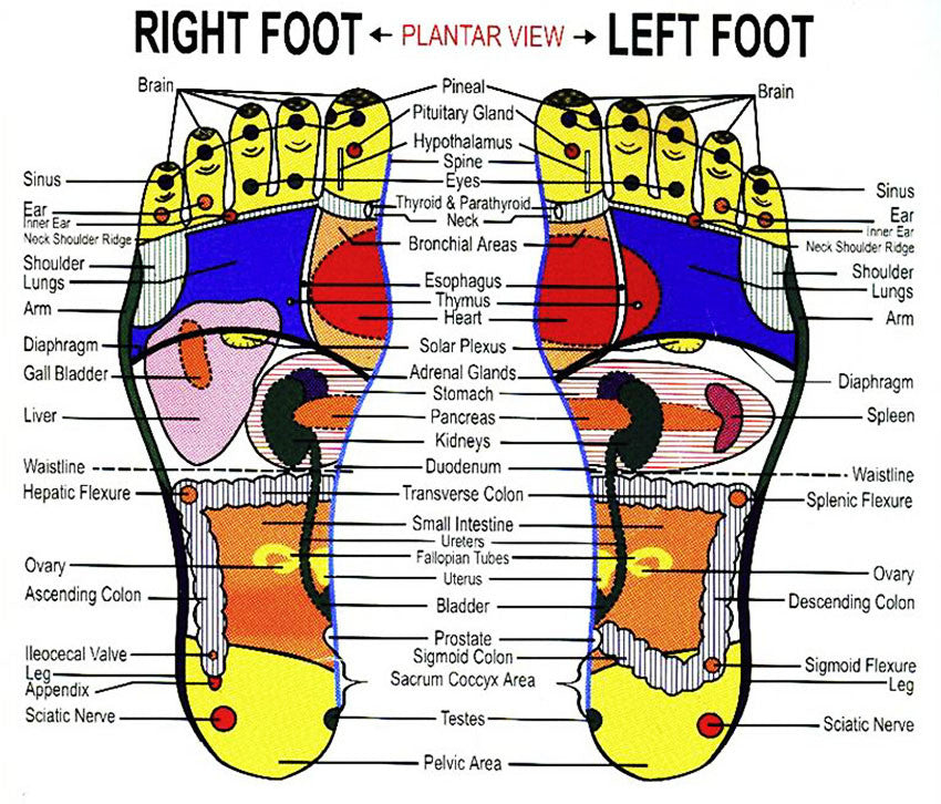 FOOT INSERTS. ACUPRESSURE POINTS - AIR RELAX